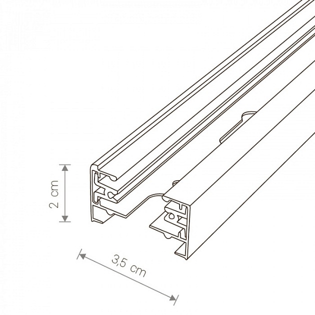 Шинопровод Profile Track 9450