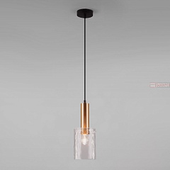 Подвесной светильник Asti 50177/1 черный / бронза