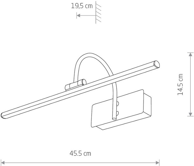 Подсветка для картин Giotto Led S 8168