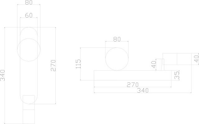 Бра Zosma A2608AP-2BK