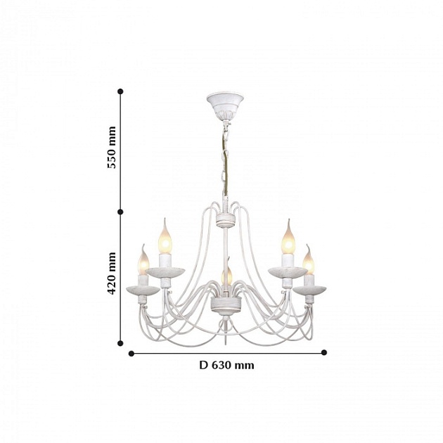 Подвесная люстра CHATEAU 2164-5P