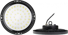 Промышленный светильник купольный  ULY-U34C-100W/4000K IP65 BLACK