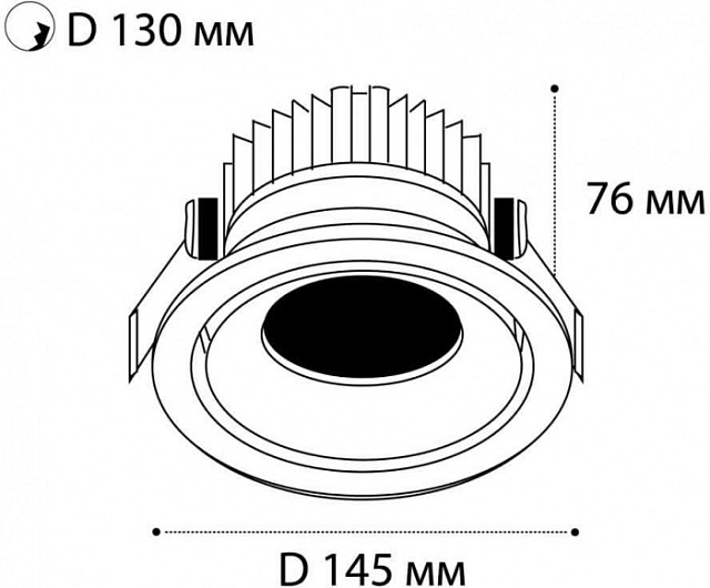 Точечный светильник IT06 IT06-6018 white 4000K