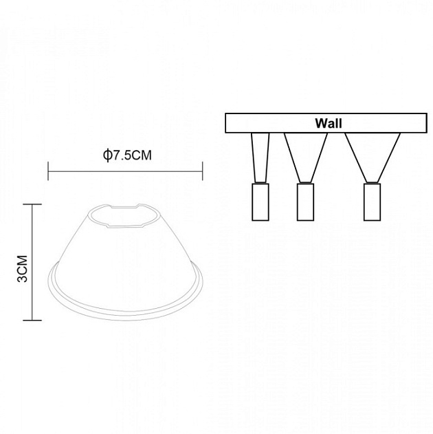 Линза светотехническая Soffitto A913036