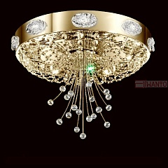 Потолочный светильник IDL Export Srl. Elegance 431/9PF gold