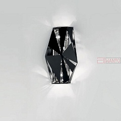 Настенный светильник IDL Export Srl. Crystal rock 476/4A black