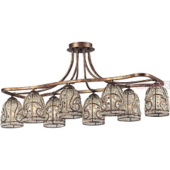 Потолочная люстра N-Light 671 671-08-53 spanish bronze