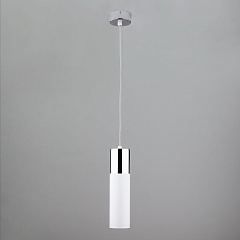 Подвесной светильник Double Topper 50135/1 LED хром / белый