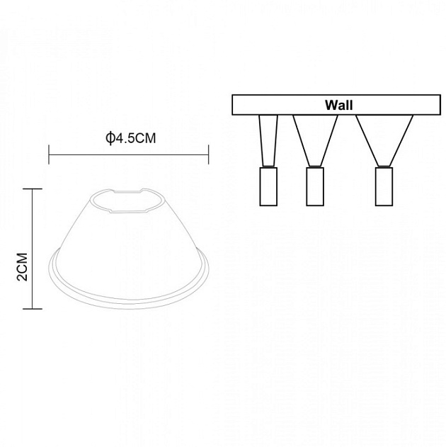 Линза светотехническая Soffitto A911012