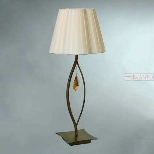 Интерьерная настольная лампа  BT03203/1 Bronze Cream Brizzi