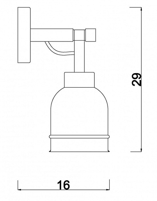 Бра Calma VL2122W01
