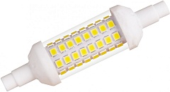 Лампочка светодиодная  LED-J78-6W/4000K/R7s/CL PLZ06WH картон