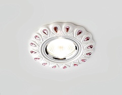 Точечный светильник Дизайн С Узором И Орнаментом Гипс D5540 W/PI