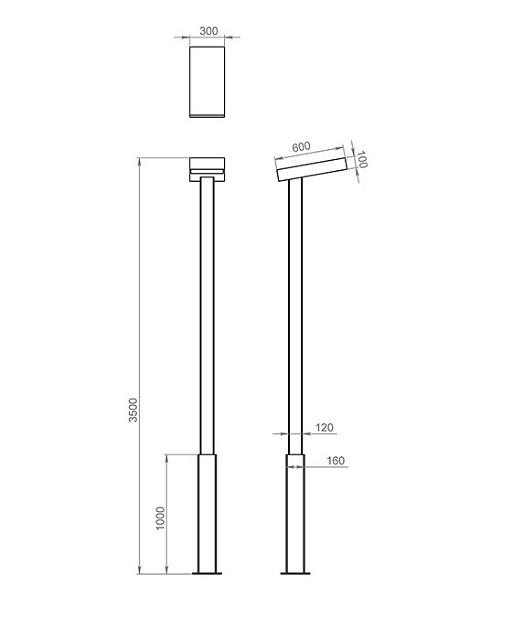 Наземный светильник Dartmoor 630-31/b-50