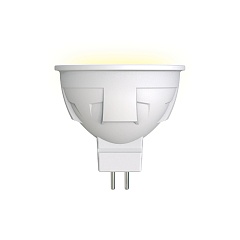 Лампочка светодиодная  LED-JCDR 6W/WW/GU5.3/FR PLP01WH картон