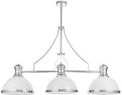 Потолочная люстра  LDP 710-3 WT+CHR