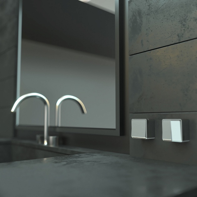 Выключатель Накладные механизмы Gallant серебряные W5020006