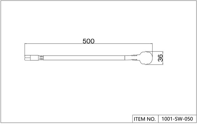 Питание боковое Unika 1001-SW-050