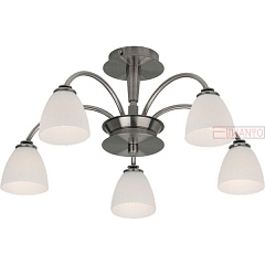 Потолочная люстра N-Light P-805 P-805/5 satin chrome