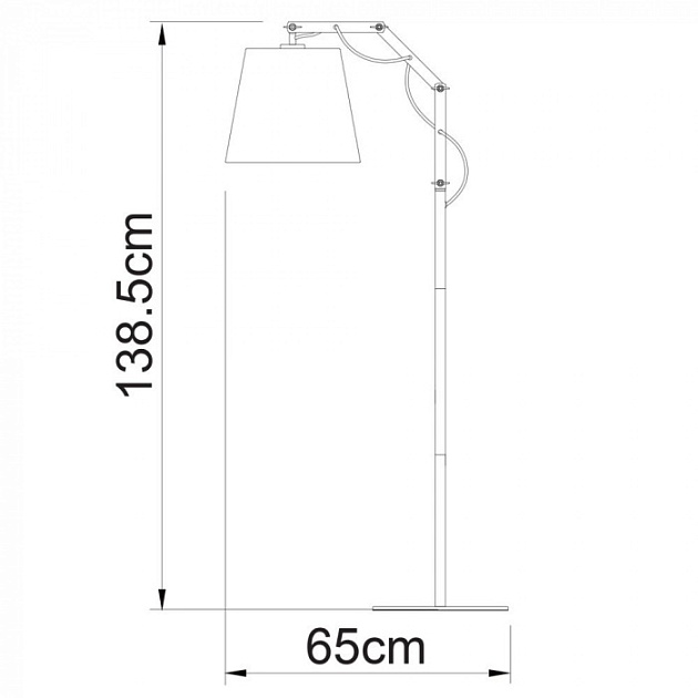 Торшер Pinocchio A5700PN-1WH