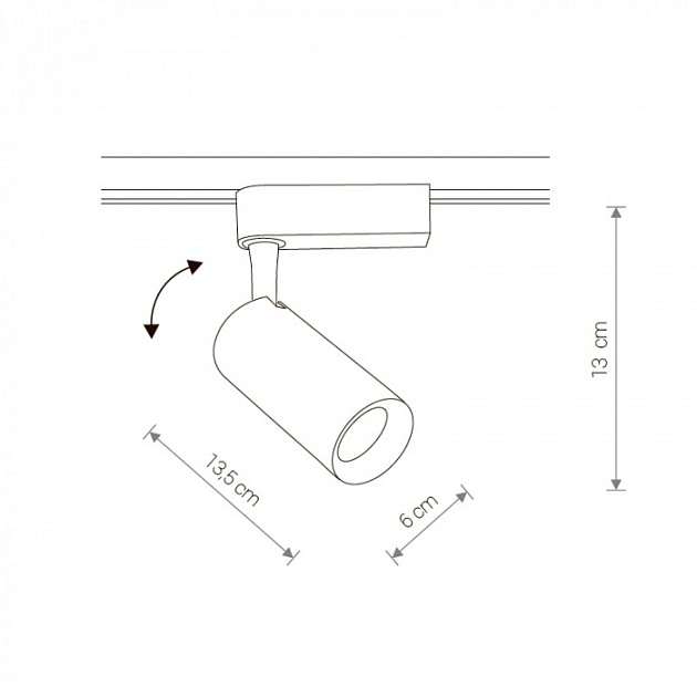 Трековый светильник Profile Iris Led 9006