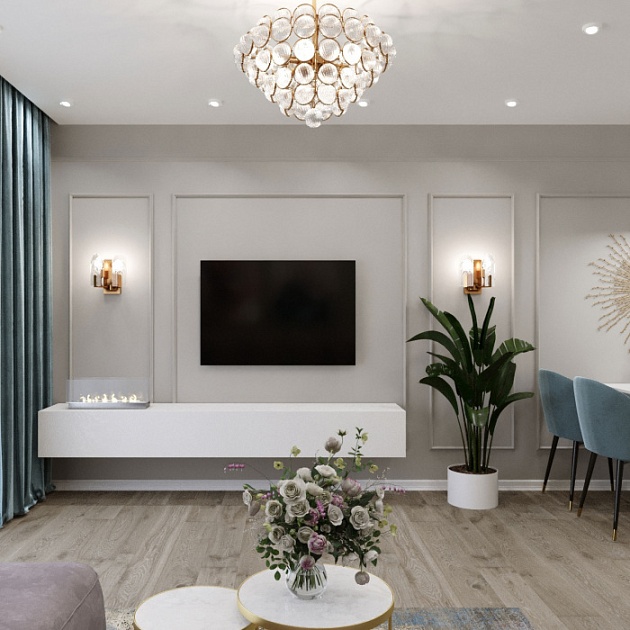 Потолочная люстра Sienna 295/10 золото