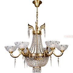Подвесная люстра N-Light 304 304-09-52 старое золото
