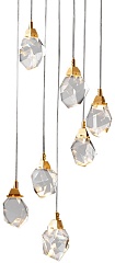 Подвесной светильник Crystal rock MD-020B-7 gold