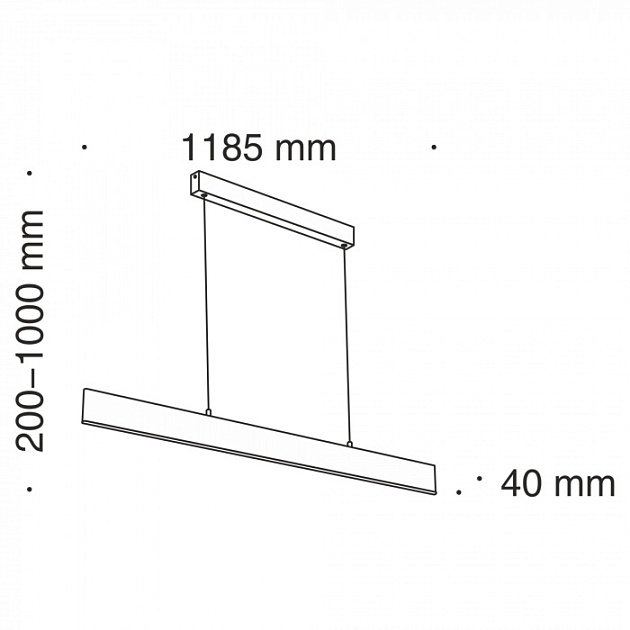 Подвесной светильник Step P010PL-L30G4K