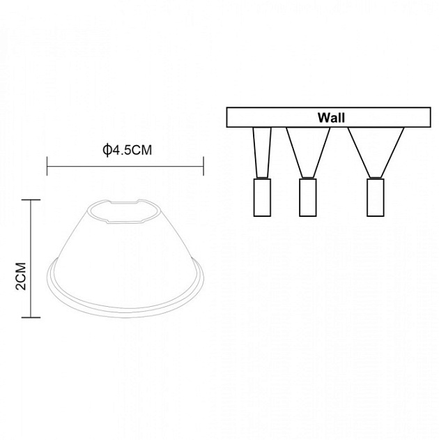 Линза светотехническая Soffitto A911036