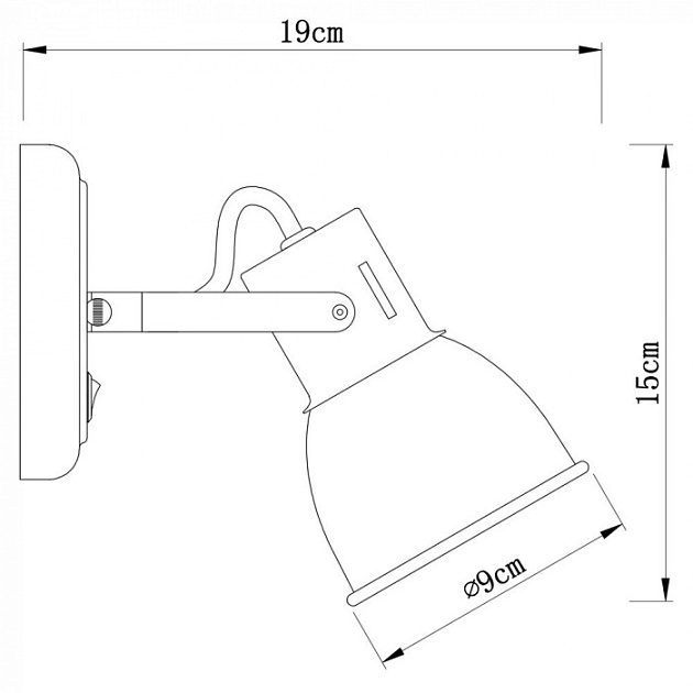 Спот Jovi A1677AP-1WH