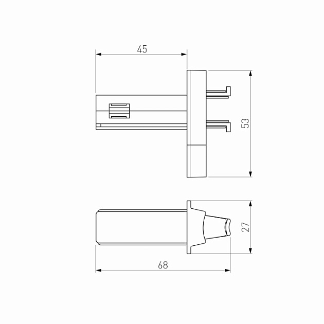 Соединитель Slim Magnetic 85011/00