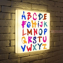 Лайтбокс Alphabet 45-45-d-004