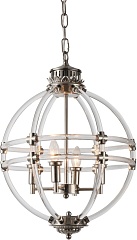 Подвесная люстра Impero KM0766P-4 nickel