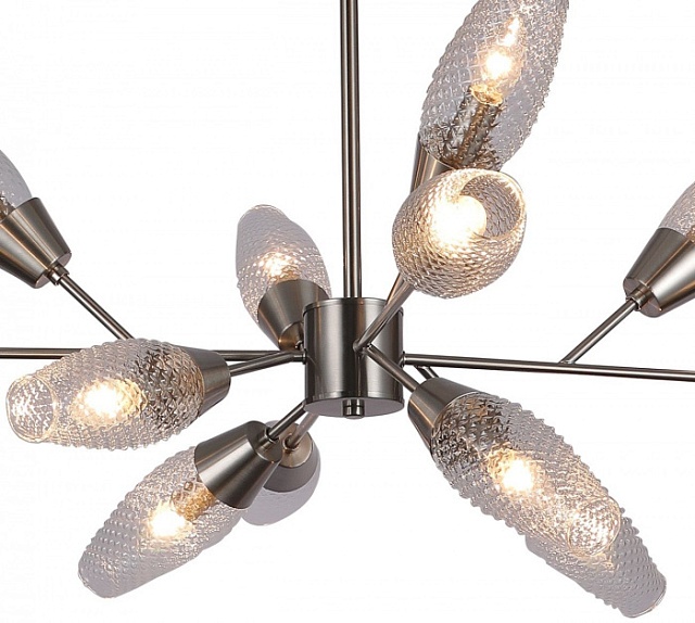 Потолочная люстра Desire 10165/12PL Nickel