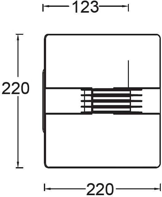 Архитектурная подсветка TUBE LED W1879 Gr