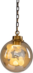 Подвесной светильник Soap KG1148P brass/amber