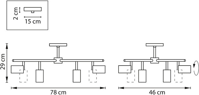 Потолочная люстра Rullo LR728374364