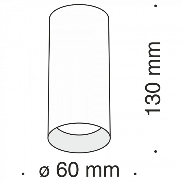 Точечный светильник Alfa C010CL-01CH