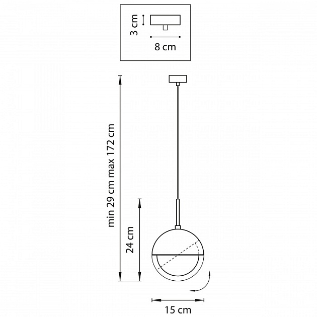 Подвесной светильник Dafne 815511