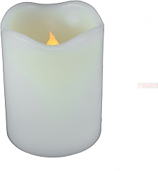 Декоративная свеча  ULD-F061 WARM WHITE CANDLE