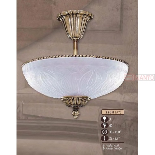 Потолочная люстра Riperlamp 226H 226H/3 AY ACID купить