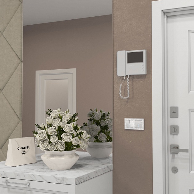 Выключатель Встраиваемые механизмы Hammer белые W1222101