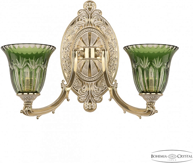 Бра Verona 7211B12/2/210 GW P2 U Clear-Green/H-1I