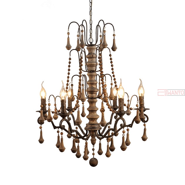 Подвесная люстра Gramercy Home JOSEPHINE CH006-6-AKD