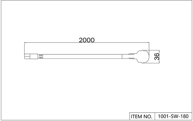 Питание боковое Unika 1001-SW-180
