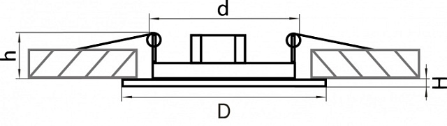Точечный светильник Teso adj 011081