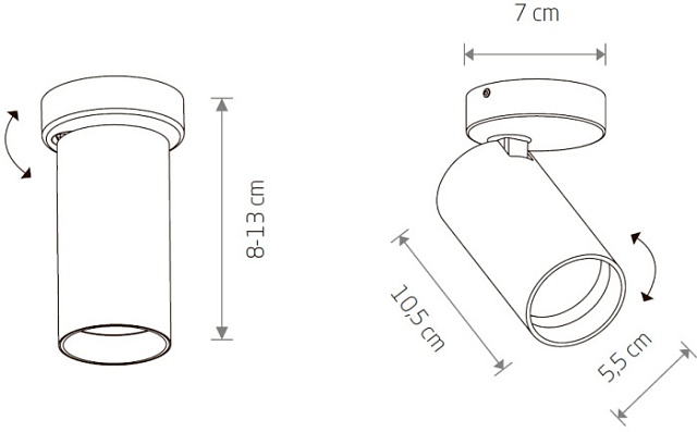 Спот Mono 7838