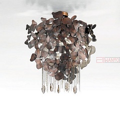 Потолочный светильник IDL Export Srl. Corten 468/1PF LED gold