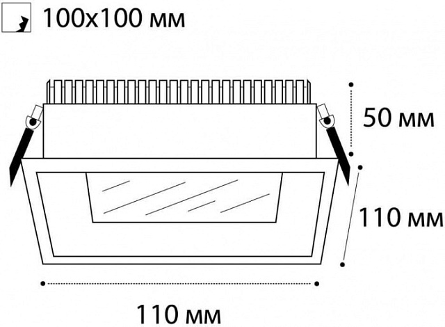 Точечный светильник IT06 IT06-6019 white 4000K